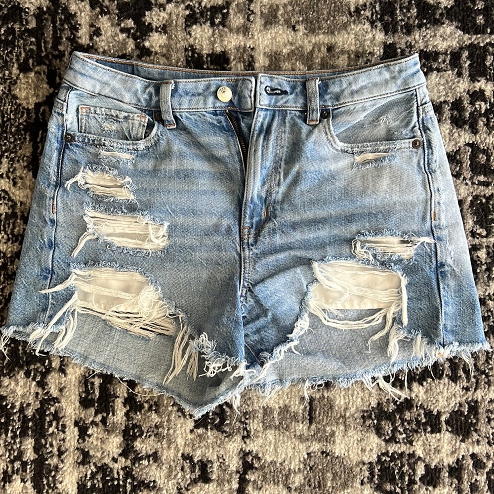 AE Denim Mom Shorts